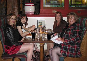 Dinning at the Old Spaghetti Factory