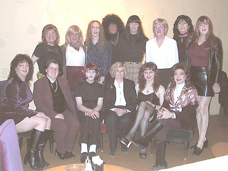 The group at The Fat Angel