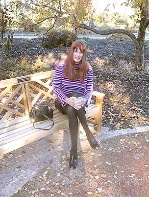 Sabrina  at the English Gardens